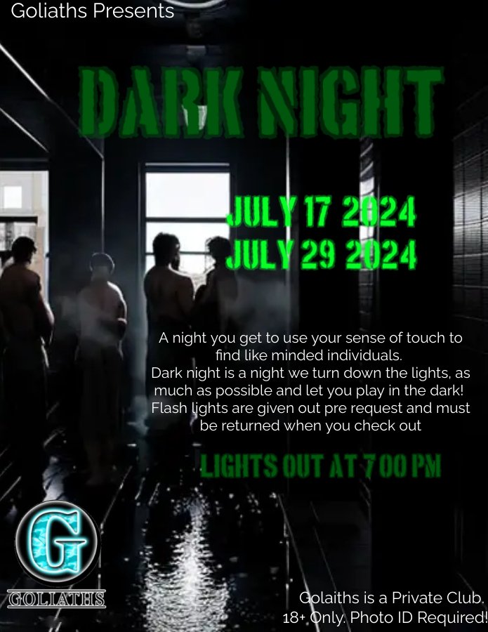 Dark Nights - JULY